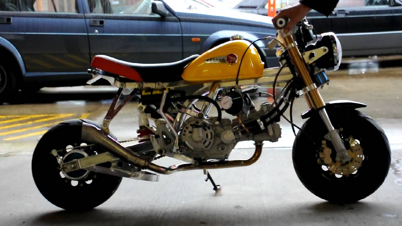 Honda z50 drag bike #5