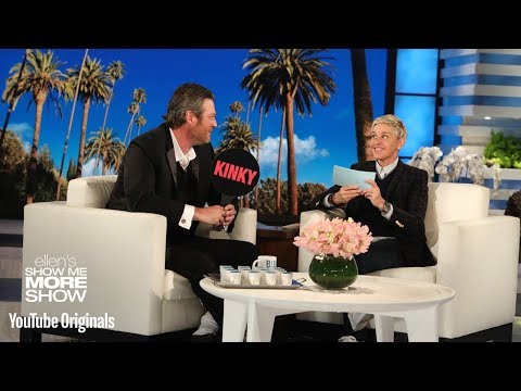 Blake Shelton Plays Kinky or Drinky with Ellen