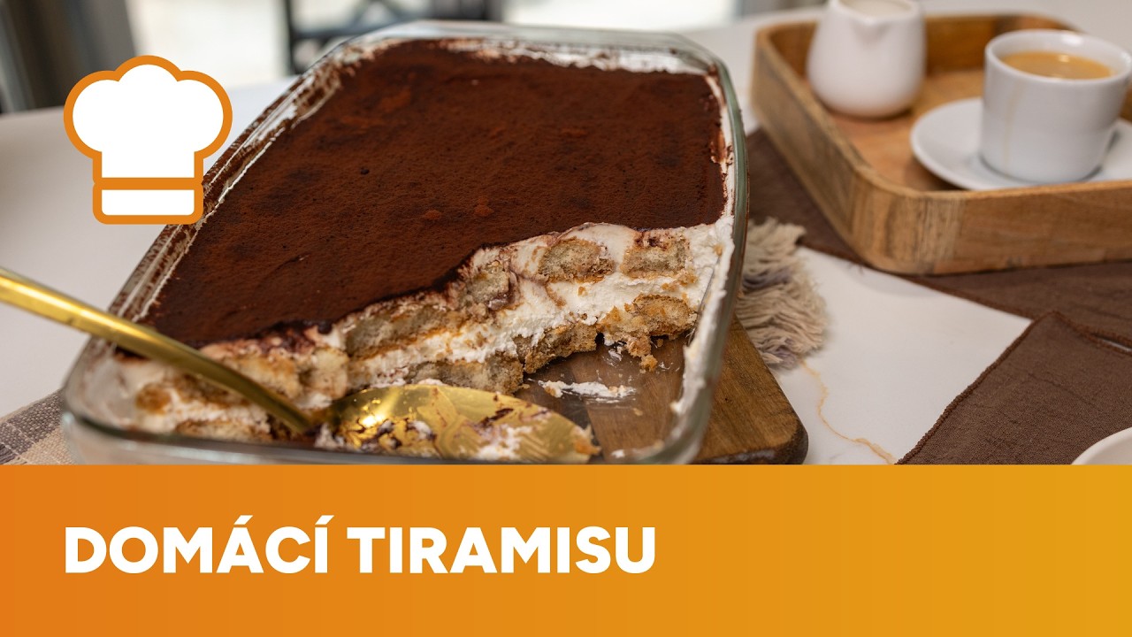 Domácí "tiramisu" z pomazánkového másla má své kouzlo