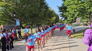 Delaware State University Marching Band 2025 Marching In