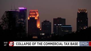 A decade of decline: Downtown Minneapolis commercial property values drop 28%, research says