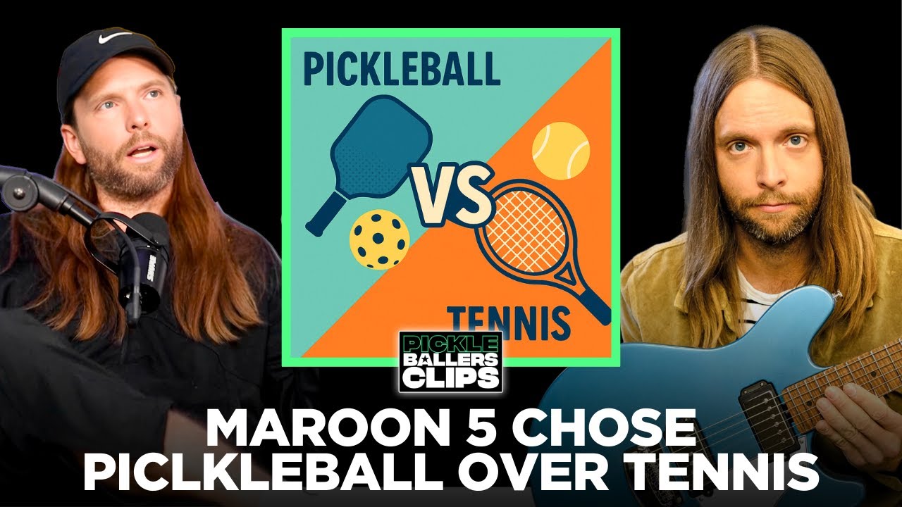 Why Maroon 5’s James Valentine Chose Pickleball Over Tennis