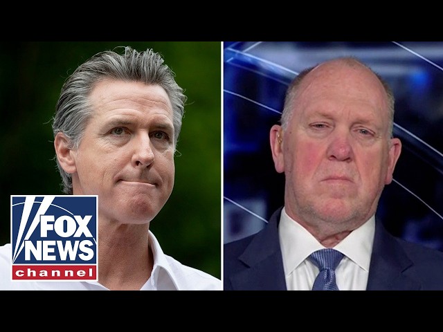 Tom Homan responds to Gavin Newsom's 'dare' to arrest him: 'No one's above the law'