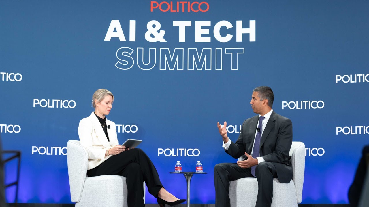 Executive Insights with CTIA's Ajit Pai | POLITICO AI & Tech Summit