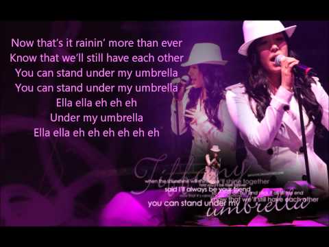 Tiffany - Umbrella ( Lyrics on screen ; Studio Version ) 1080p HD