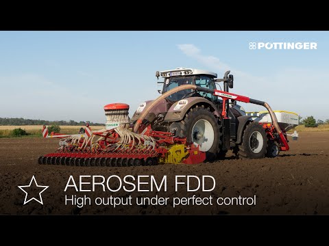 AEROSEM FDD: New front hopper seed drill 