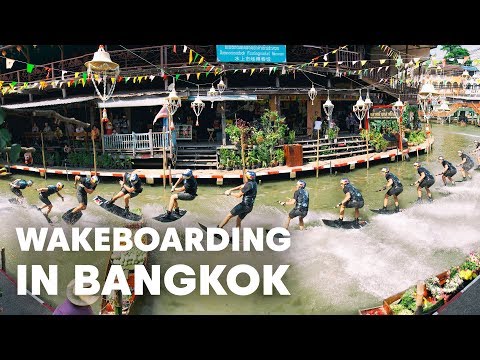 Wakeboarding Through Bangkoks Floating Markets with Dominik Gührs