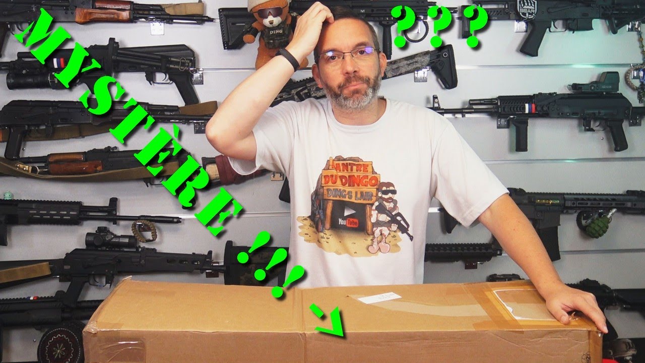 Airsoft - Unboxing surprise Guns&Targets. Kékinya dans l'colis ? [French]