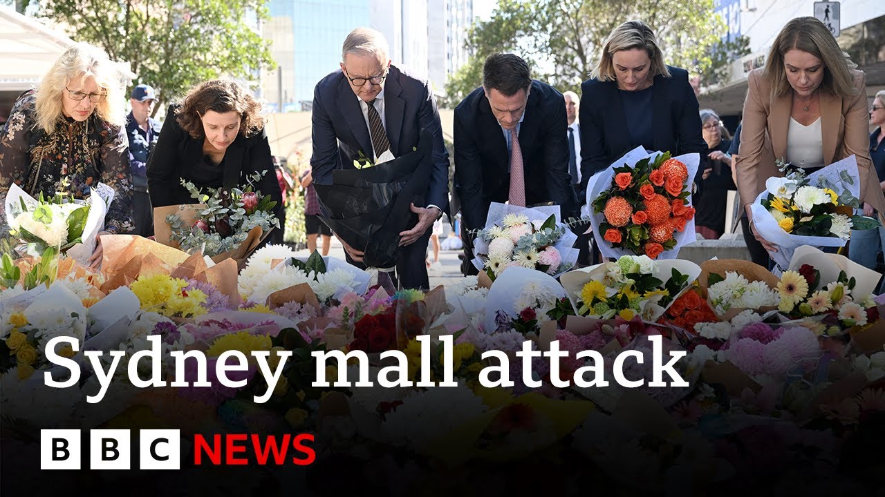 Sydney mall attacker who killed six identified by police | BBC News