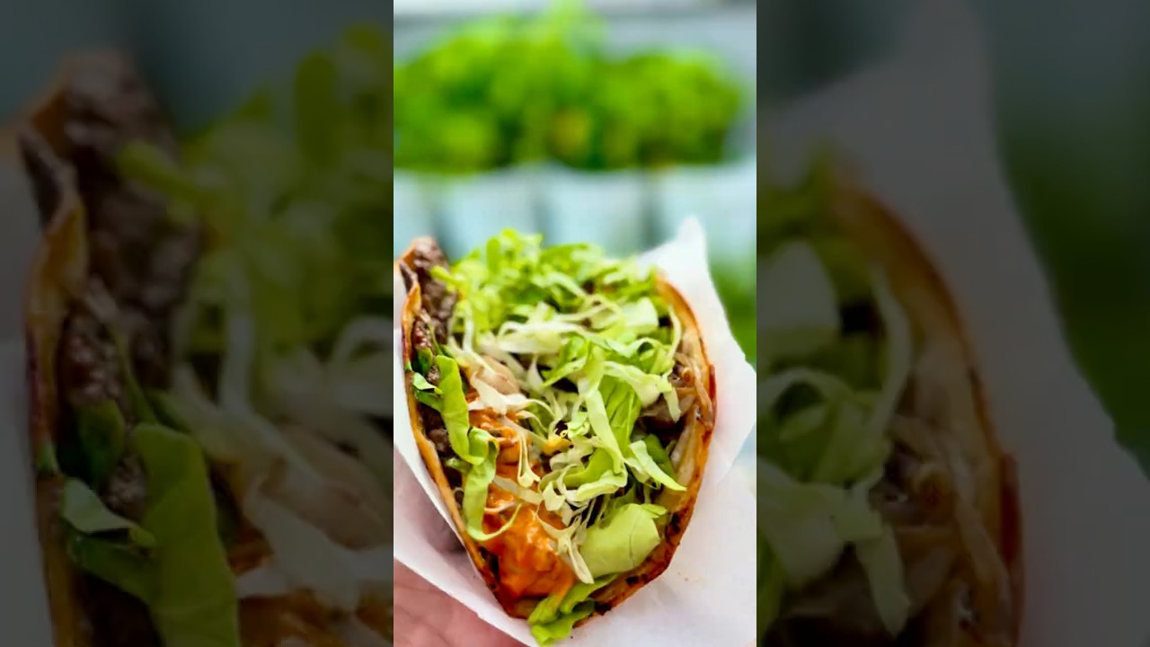 Smash tortilla burger | Těhotnej kuchař