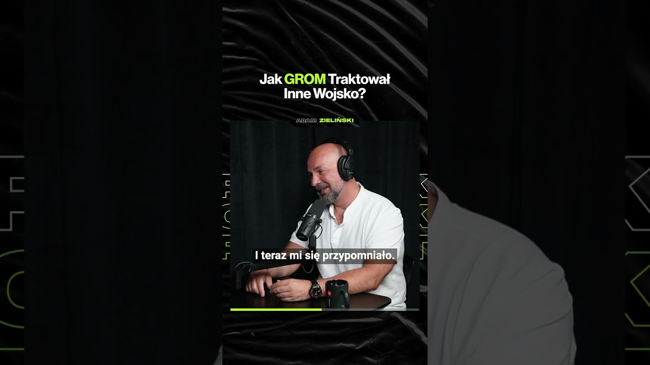 Jak GROM Traktował Inne Wojsko? – ft. mjr Adam Zieliński