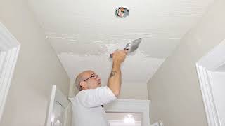 How to Remove a Popcorn Ceiling