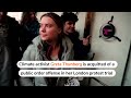 Greta Thunberg acquitted after London protest trial | REUTERS  - 00:41 min - News - Video