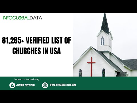 How can you benefit from using InfoGlobalData List of church Email Addresses?