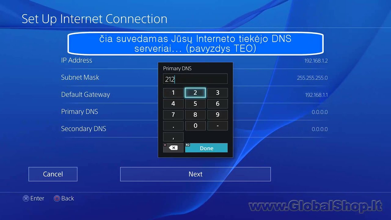 playstation-4-ps4-how-to-add-static-ip-address-youtube