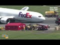 Recovery Operations After Cargo Plane Lands On Nose At Istanbul Airport | News9  - 02:03 min - News - Video