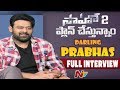 Interview: Prabhas on Saaho, marriage and many more