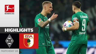 Augsburg Turns The Game Around! | Borussia M’gladbach — Augsburg 1-2 | Highlights | Bundesliga