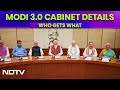 Modi 3.0 Cabinet | Modi 3.0 Cabinet Details, Who Gets What