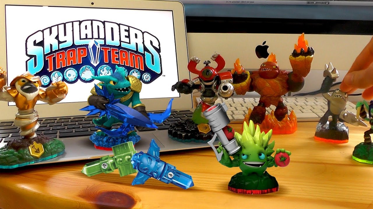 Skylanders Trap Team Starter Pack Review & New Light / Dark Elements ...