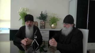 Беседа монаха Иоанна (Адливанкина) с игуменом N