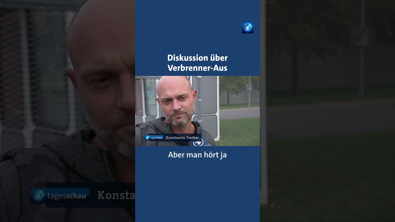 Diskussion über Verbrenner-Aus tagesschau nachrichten autoindustrie autos