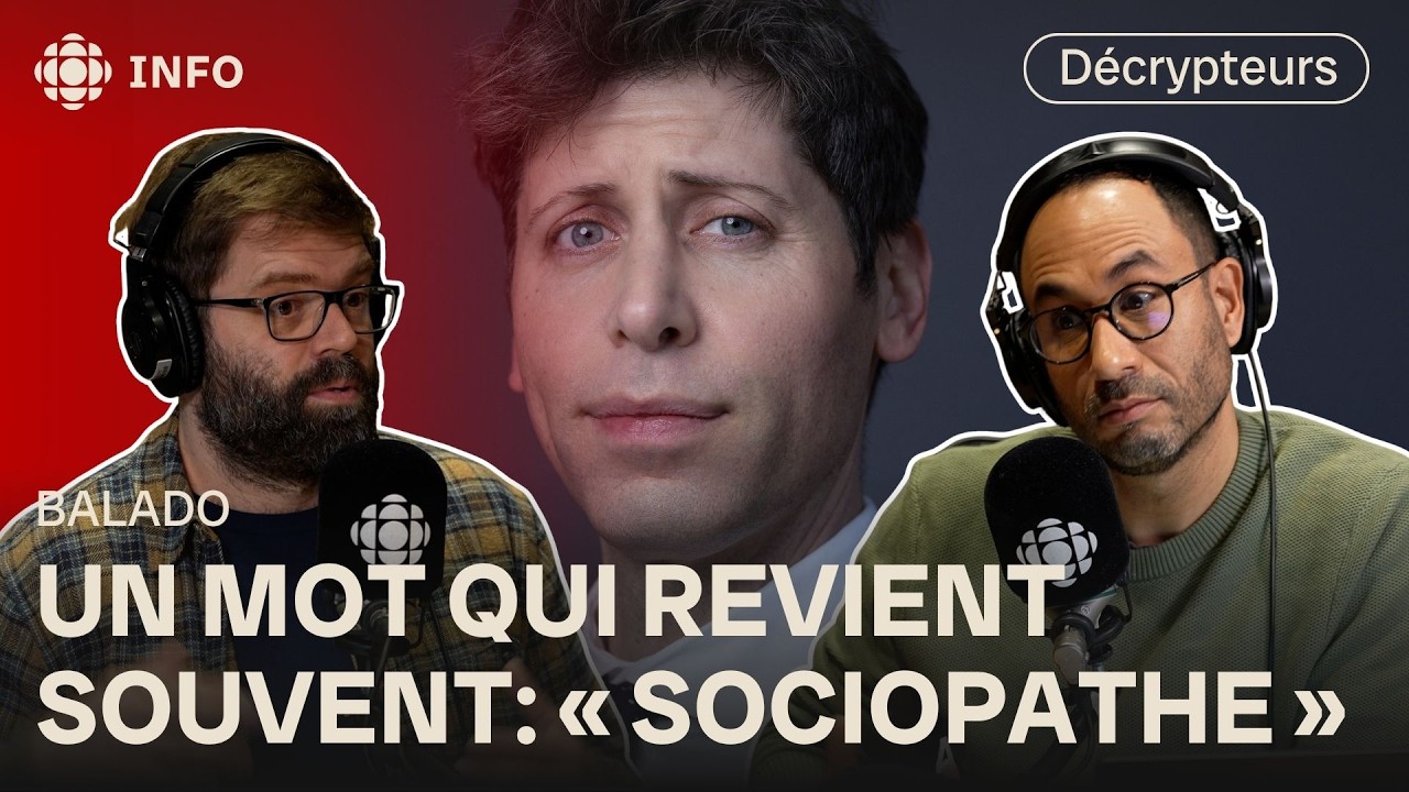 Une enquête peu reluisante sur Sam Altman | Décrypteurs