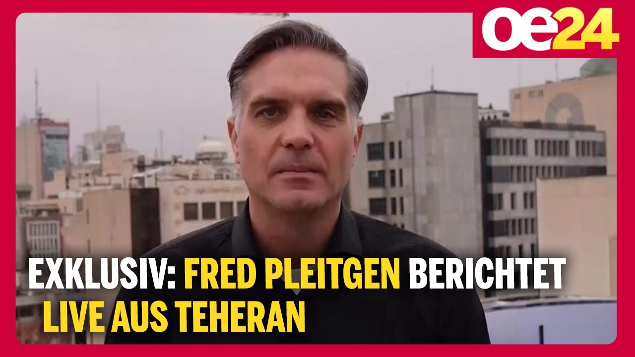 Exklusiv: Fred Pleitgen berichtet LIVE aus Teheran