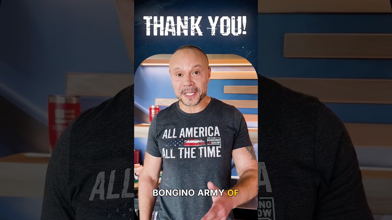 Thank You Bongino Army!