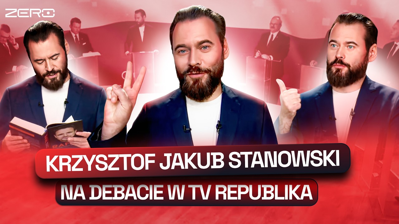 DEBATA PREZYDENCKA W TV REPUBLIKA: WSZYSTKIE WYPOWIEDZI KRZYSZTOFA JAKUBA STANOWSKIEGO