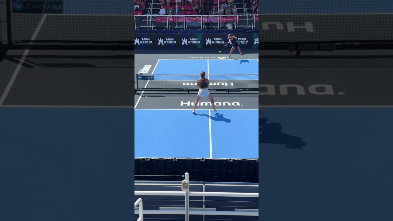 These shots from Kate Fahey were just too good 😤 Incredible pickleball 👏