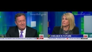 FULL - CHELSEA  HANDLER SLAMS & EMBARRASSES PIERS MORGAN ON HIS OWN CNN SHOW - BITCH VS FOREIGNER