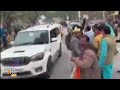 Black Flags Waved at Samajwadi Party Leader Swami Prasad Mauryas Convoy in Kaushamb | News9