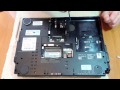 Как разобрать и почистить ноутбук Toshiba Qosmiо G30 (disassemble Toshiba Qosmio G30)