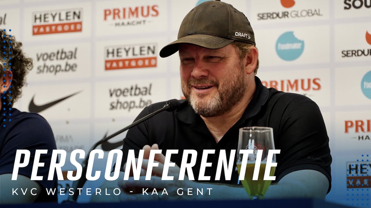 🎙️Persconferentie na Westerlo - KAA Gent