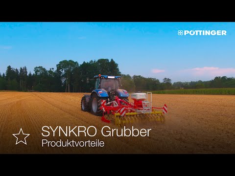 Stoppelbearbeitung mit dem SYNKRO Grubber