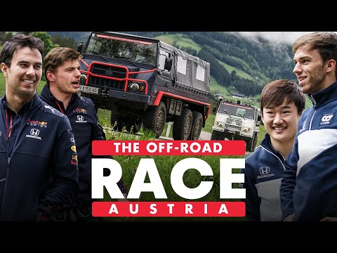 Red Bull Racing Honda Vs Scuderia AlphaTauri: Epic Off-Road Race Across Austria - Schnitzeljagd