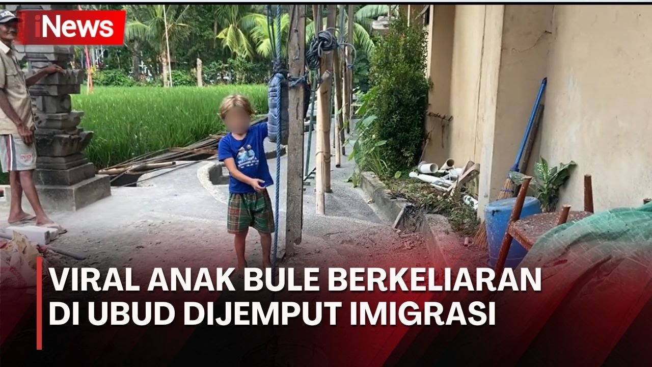 Viral Anak Bule Berkeliaran di Ubud Dijemput Imigrasi