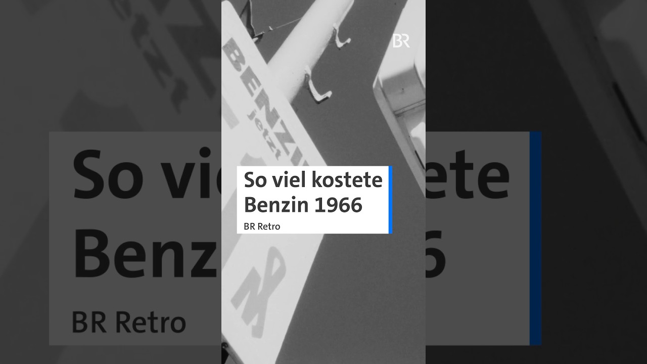 So günstig war Tanken 1966?! 😱 | BR retro archiv benzinpreise