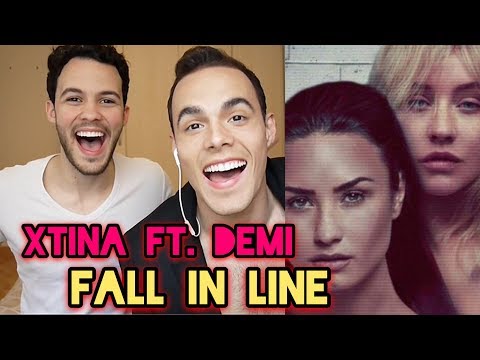 REACCION A FALL IN LINE + CON MI PAREJA - CHRISTINA AGUILERA FT. DEMI LOVATO