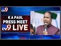 KA Paul Rally LIVE- Tirupati