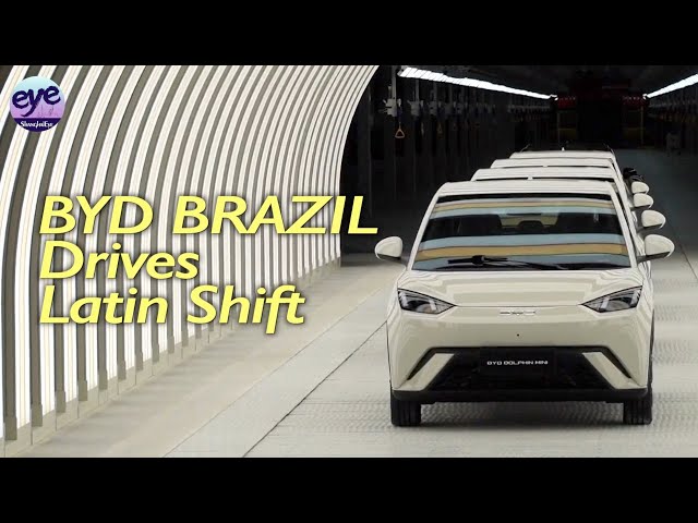 Chinese auto brand BYD debuts its first Brazil-made cars