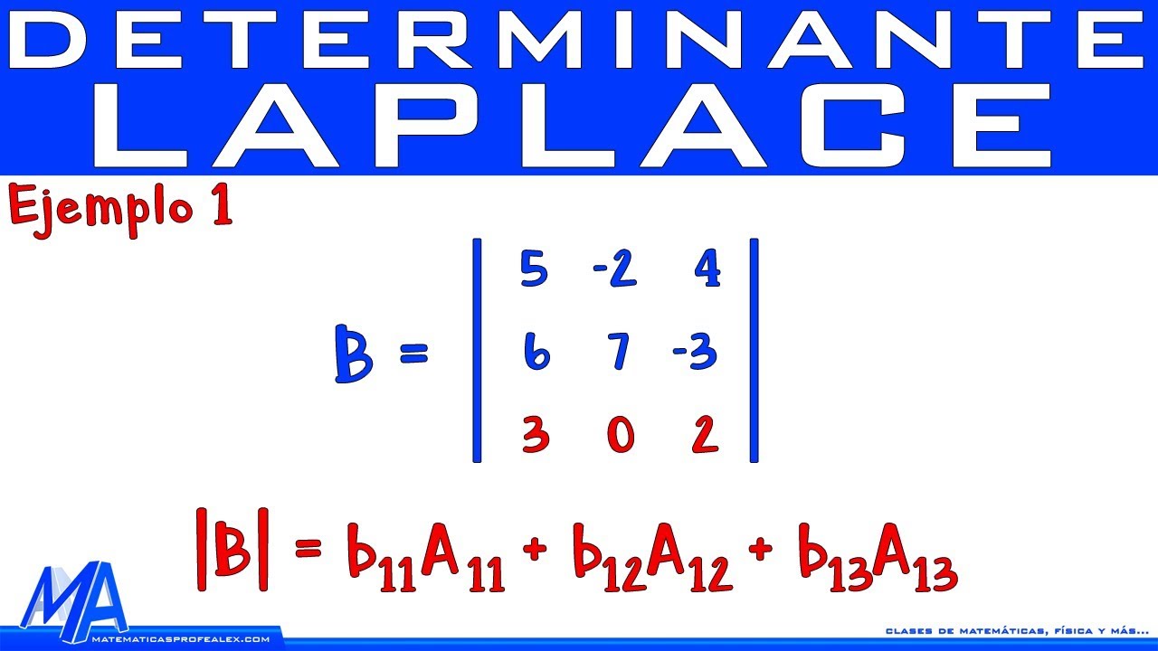 Determinantes matriz 3x3