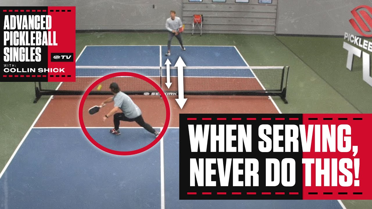 The Best Patterns On Your Serve: Advanced Pickleball Singles with Collin Shick