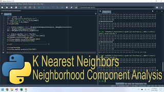 Python: How to classify data using K Nearest Neighbors, Neighborhood Components Analysis and Pipline
