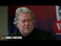Steve Bannon one-on-one ahead of prison sentence