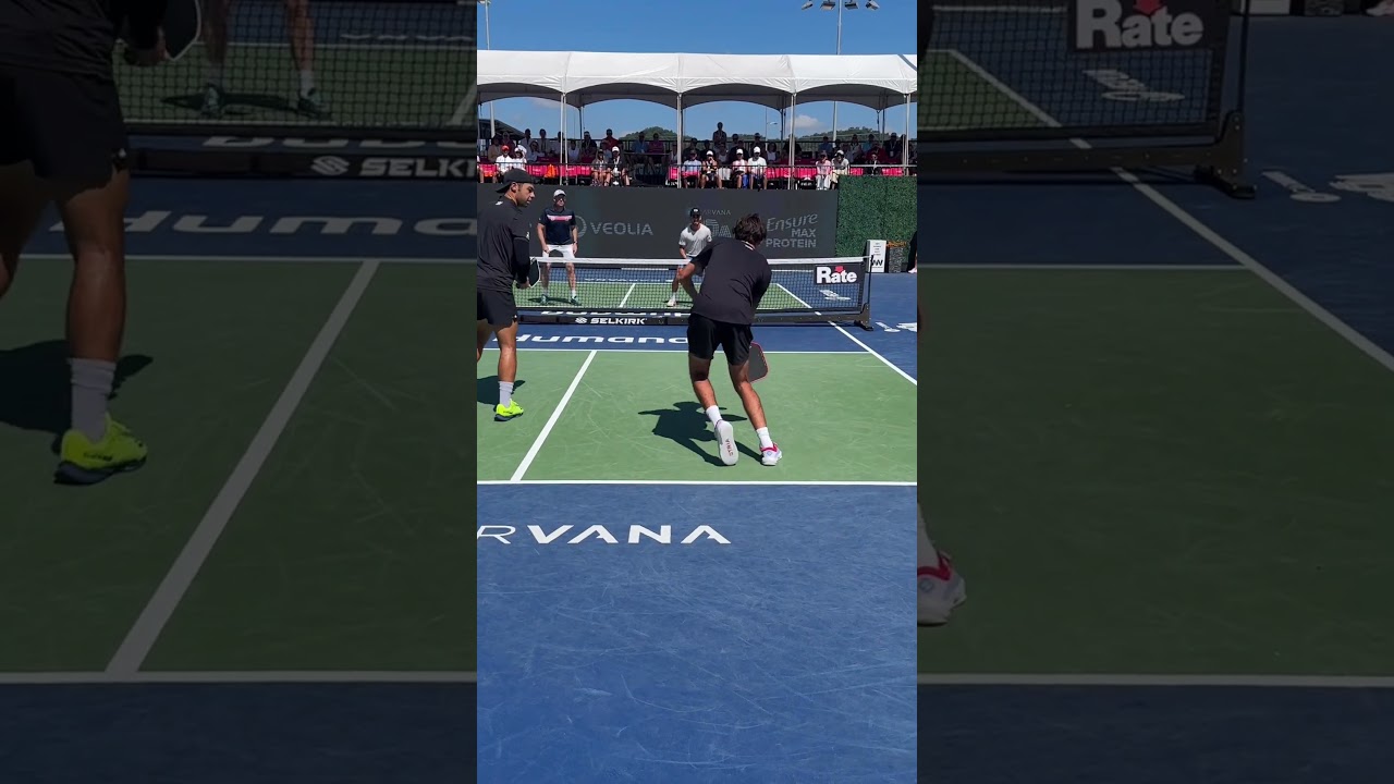 Ben Johns, the GOAT, is still adding shots to his pickleball game 😮‍💨
