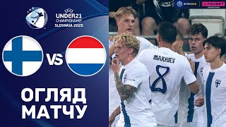 Фінляндія – Нідерланди. Чемпіонат Європи 2025 (U-21), груповий етап / Огляд матчу