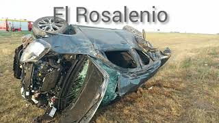 Video: Vuelco en rotonda Ruta 3 y 249