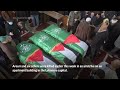 Funeral for killed Hamas leader Saleh Arouri held in Beirut, Lebanon  - 01:23 min - News - Video